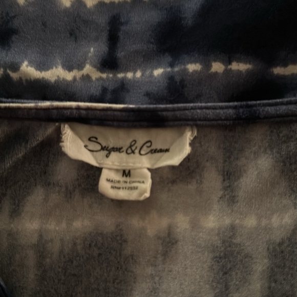 Tie dye cover up/ tank dress, 2 pockets, size M - Picture 6 of 6